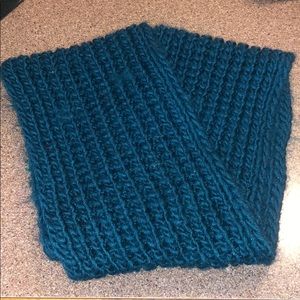 Chunky Blue Cable Knit Sweater